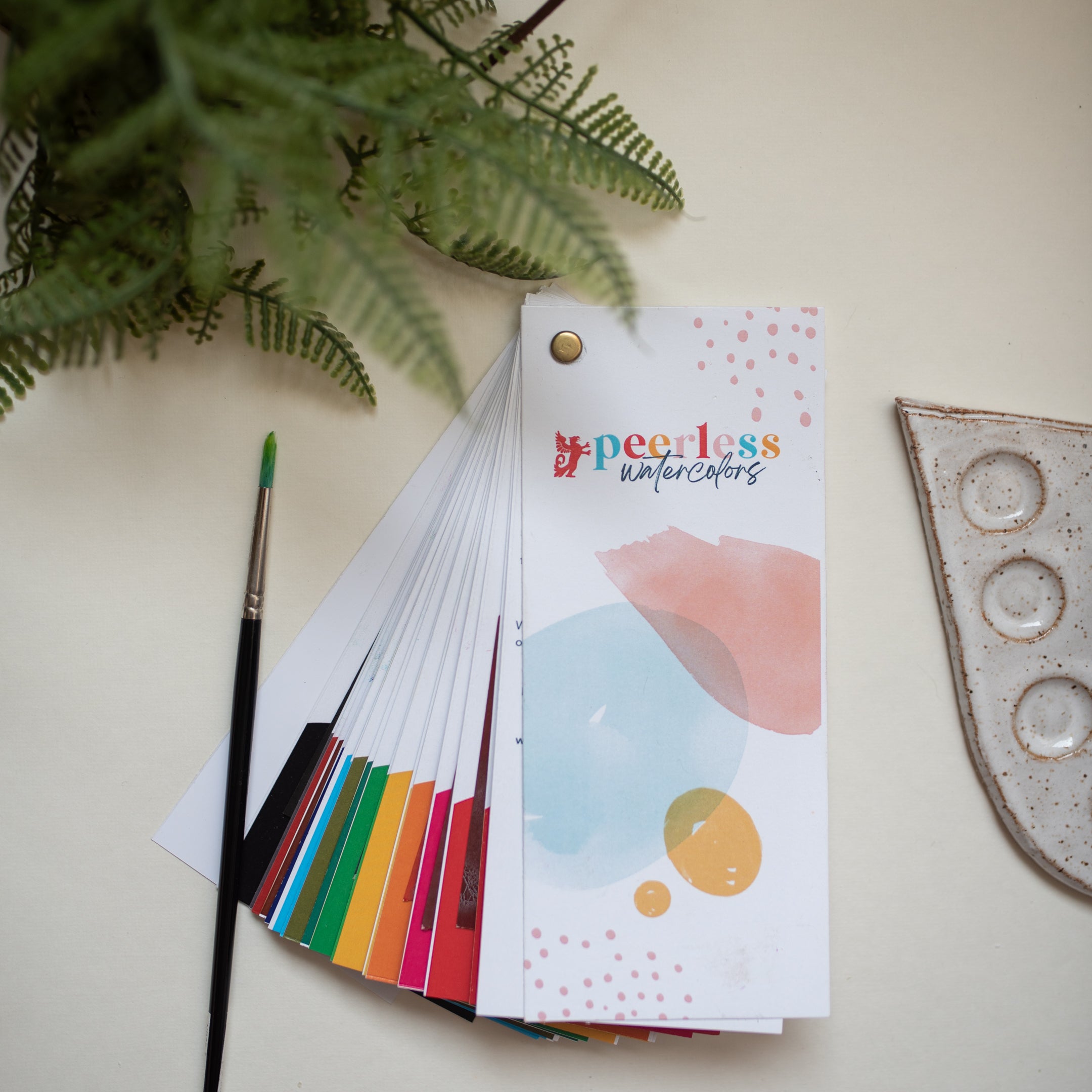 The artist palette. A travel watercolor palette by peerless watercolors that gives you access to 20 different peerless watercolor paints.