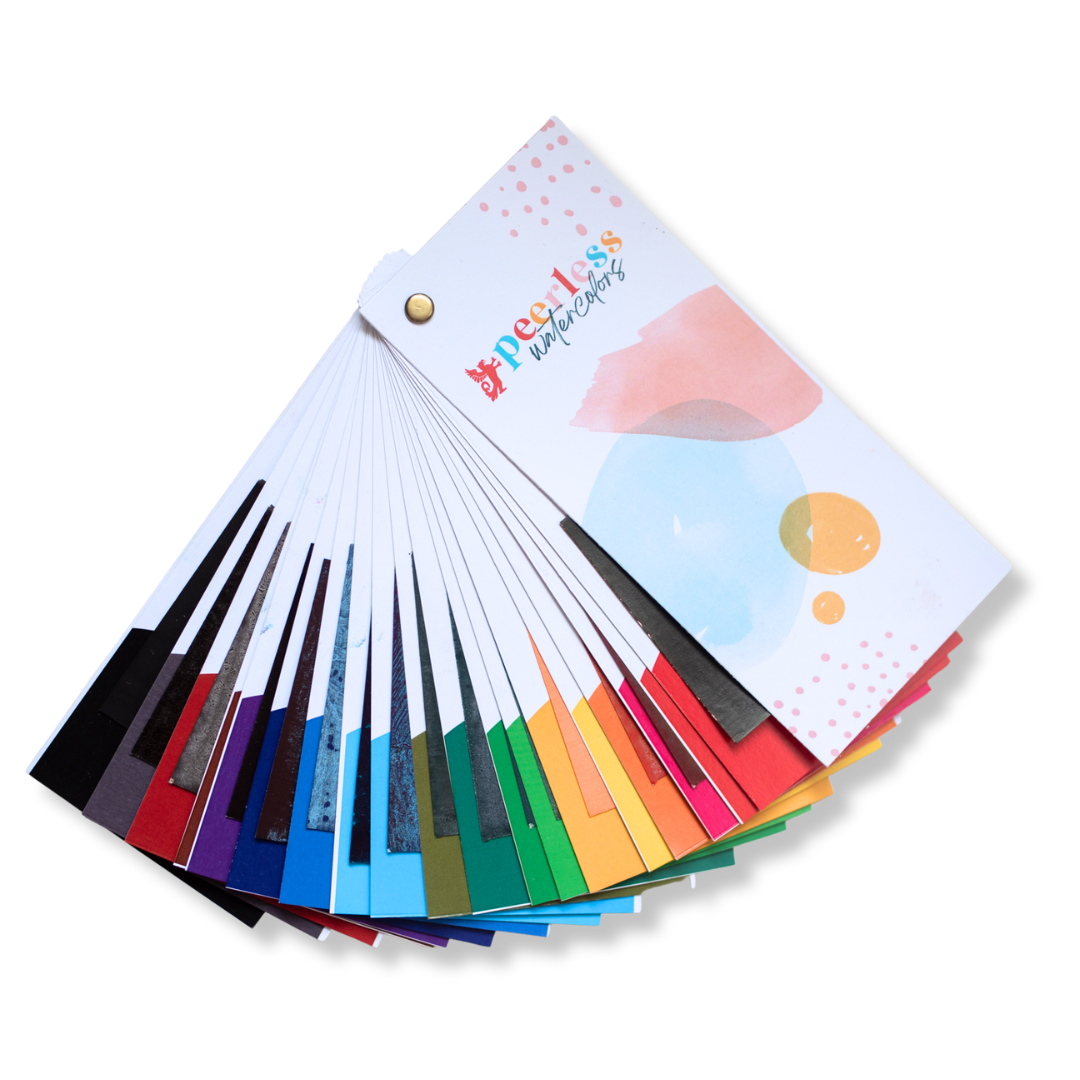 The artist palette. A travel watercolor palette by peerless watercolors that gives you access to 20 different peerless watercolor paints