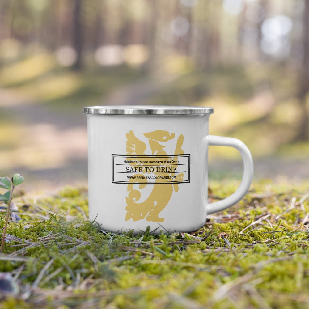 "Safe To Drink" Enamel Mug