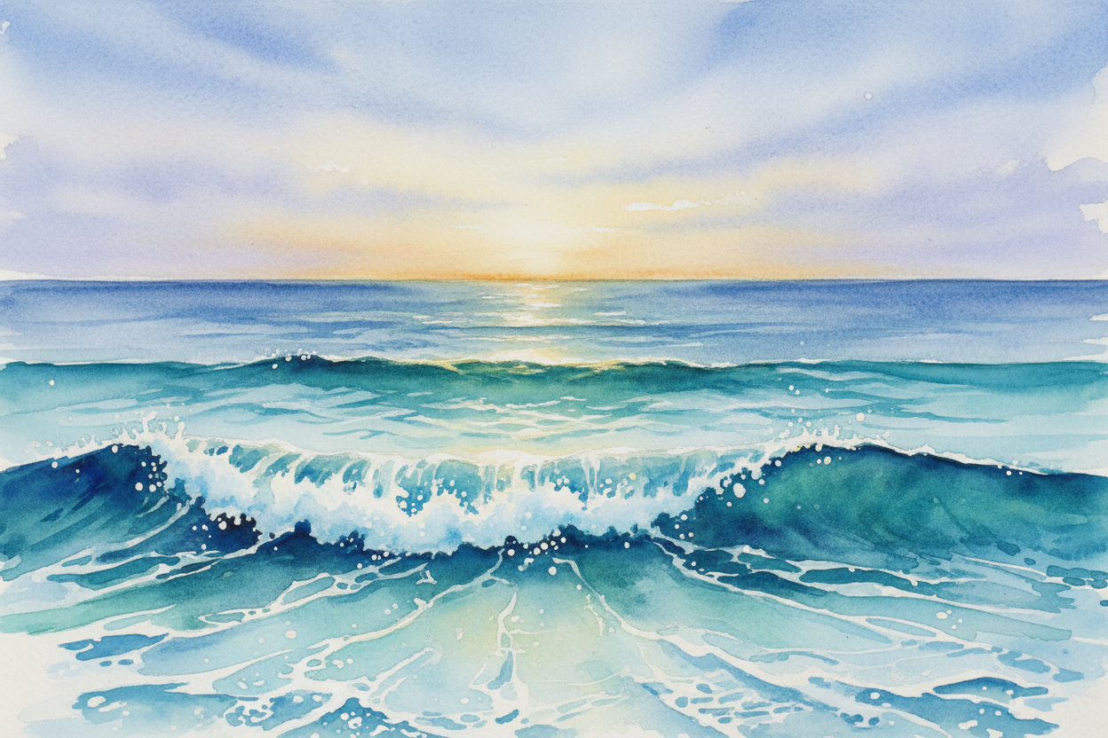 The Watercolor Techniques That Look Best With Transparent, Concentrated Paint