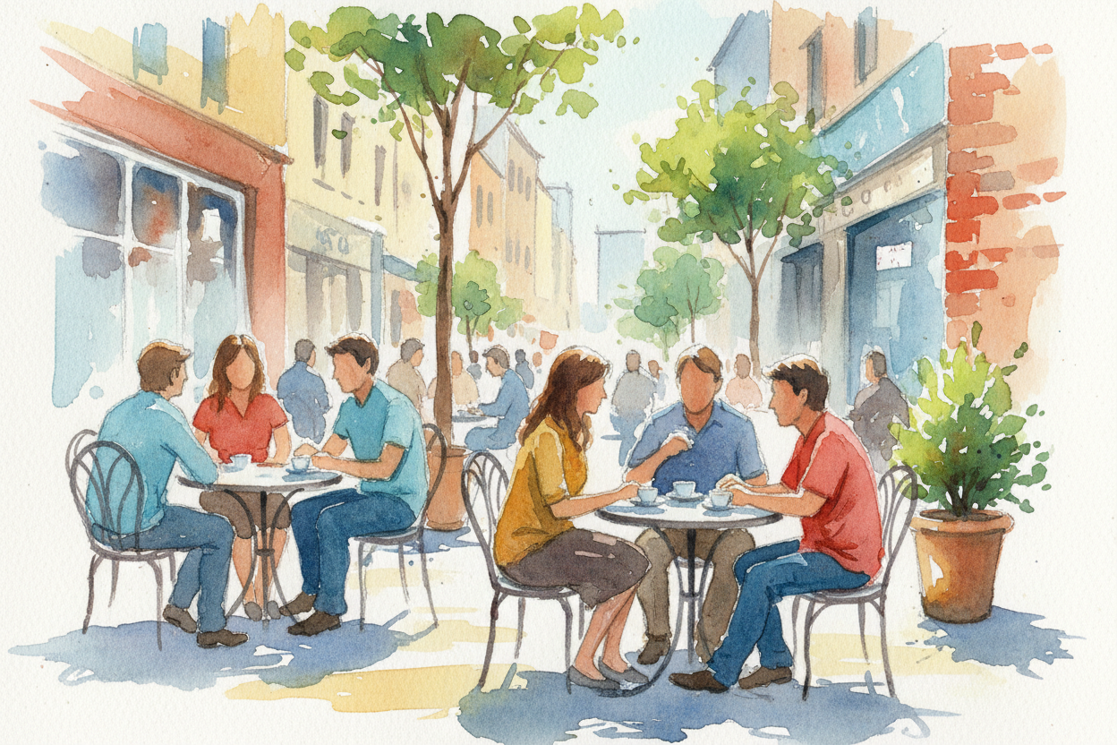 Sketching People on Location: How to Add Figures to Your Urban Sketches