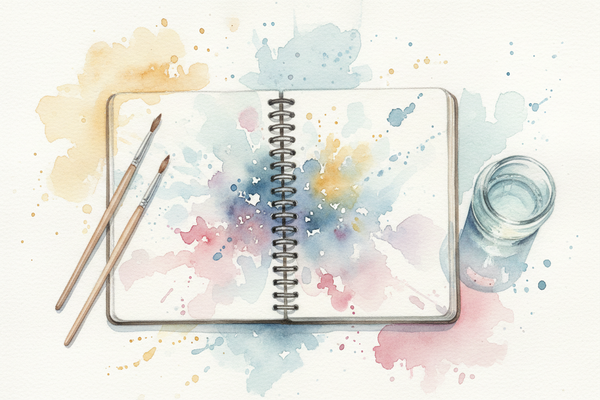 Watercolor Art Journaling Supplies for Beginners: What You Actually Need (And What to Skip)