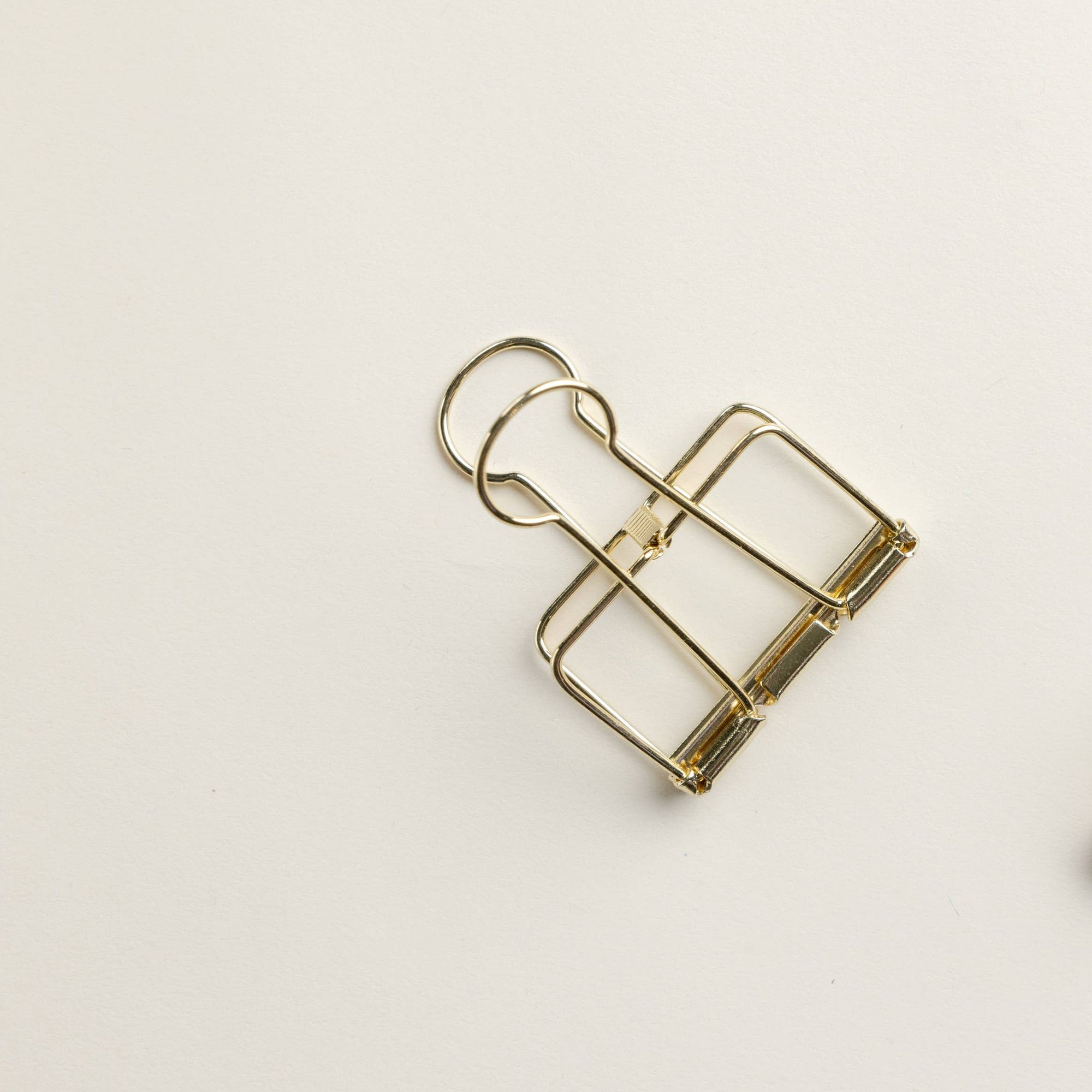 Extra Large Binder Clip: Gold