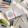 Arteza® Gray Hardcover Watercolor Book, 3-Pack, 5.5" x 5.5"