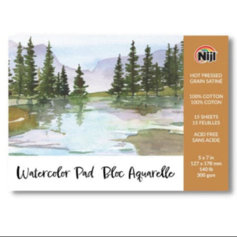 Niji Hot Press Watercolor Paper