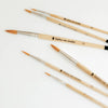 Round Tip Watercolor Brush Set - 6 piece